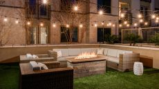 The Lincoln Scottsdale fire pit